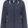 Schmuddelwedda Outdoor Jassen Functionele Jas Ashdown Dames Marine -Kledingwinkel 4234e39ee2967ddc19144c72a85f61a7