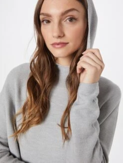 DRYKORN Hoodies Trui Enoria Dames Lichtgrijs -Kledingwinkel 453271d52e72b90b6e335a7a3acca0e9