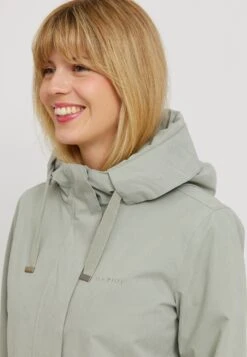 Regenjassen Tussenparka Marydale Dames Pastelgroen -Kledingwinkel 460083a658364b69052c7ded252ddd5c