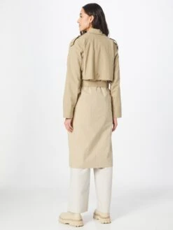 MOSS COPENHAGEN Trenchcoats Tussenmantel Palome Dames Beige -Kledingwinkel 4684f816ca99c0b261ca9dc65d2d37b1