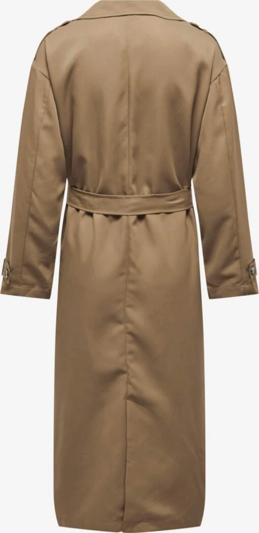 ONLY Trenchcoats Tussenmantel Line Dames Lichtbruin -Kledingwinkel 48824958591df5621baf2cedd4bd4cfc scaled