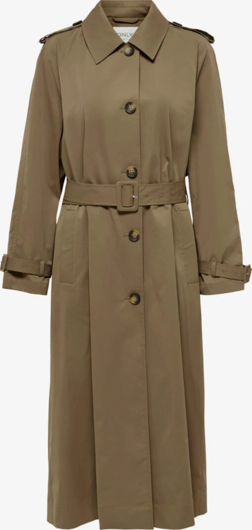 ONLY Trenchcoats Tussenmantel APRIL Dames Bruin -Kledingwinkel 49beb7d4c2b93a926894bb631a385400 scaled