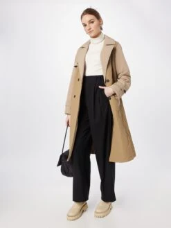 Vero Moda Trenchcoats Tussenmantel SUTTON Dames Bruin / Sepia -Kledingwinkel 49ec3458df49d2efc4480e8e5890b11f