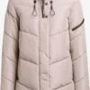 Khujo Winterjassen Winterjas Jordis Dames Lichtroze -Kledingwinkel 49f66d1af239fa306b41fbb72a75065d