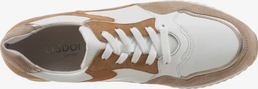 Gabor Fashion Sneakers Sneakers Laag Dames Camel / Sand / Wit -Kledingwinkel 4a15ddacdeb0f9f9a184c10466ad0172