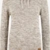 OXMO Hoodies Trui Philia Dames Beige -Kledingwinkel 4d27de6fd169c8e367be5eade0273d8a