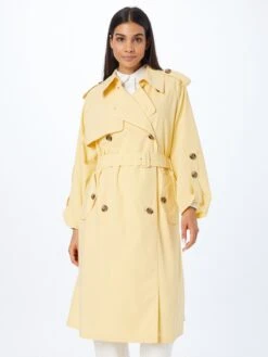 3.1 Phillip Lim Trenchcoats Tussenmantel Dames Lichtgeel -Kledingwinkel 4d67a738f92f85e747afc3a0ef198019