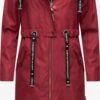 Navahoo Parkas Tussenparka Josinaa Dames Donkerrood -Kledingwinkel 4ec05efb52b24f4224d35b2bf33b523a