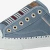 Mustang Casual Sneakers Sneakers Laag Dames Blauw -Kledingwinkel 4fd94b5b419777f829d5c1c13df9c01c