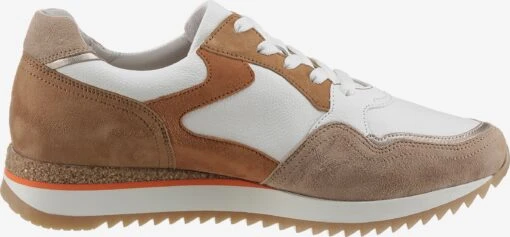 Gabor Fashion Sneakers Sneakers Laag Dames Camel / Sand / Wit -Kledingwinkel 5192c53c3b4191f716cc093784db35fd