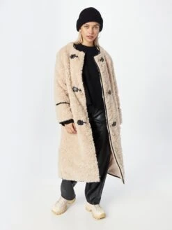 RIVER ISLAND Duffelcoats Tussenmantel Dames Beige -Kledingwinkel 592cdebd846dfea9335e30e98e068eb8