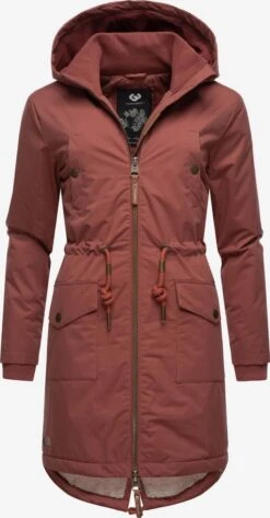 Ragwear Parkas Winterparka Crescend Dames Roestbruin -Kledingwinkel 5a5e295b64c5bbba01af1e784542bd54