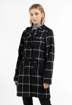 Duffelcoats Tussenmantel Dames Zwart -Kledingwinkel 5a6b1658988d316d959a984e53f57a82