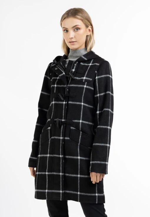 Duffelcoats Tussenmantel Dames Zwart -Kledingwinkel 5a6b1658988d316d959a984e53f57a82 scaled