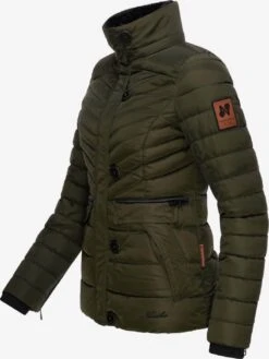 Navahoo Winterjassen Winterjas Wisteriaa Dames Olijfgroen -Kledingwinkel 5b09c1ee83294d28c94eccb6aff32463