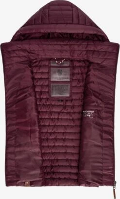 Navahoo Bodywarmers Bodywarmer Shadaa Dames Bordeaux -Kledingwinkel 5cefe32f176d5fe029d979178ae76409