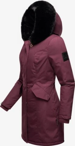 Marikoo Parkas Winterparka Karambaa Dames Wijnrood -Kledingwinkel 5f983e10484fd451d6c258339a525e64