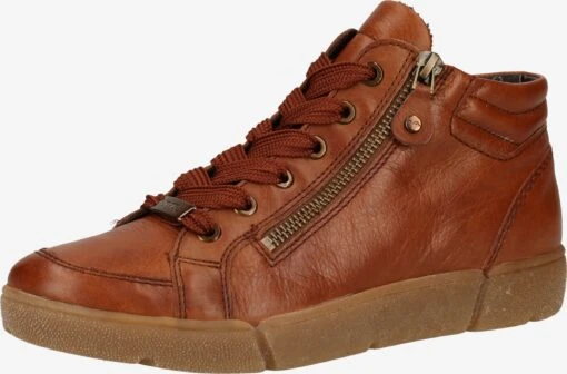 Ara Hoge Sneakers Sneakers Hoog Dames Cognac -Kledingwinkel 601b96866edc5f25c9e36559a16d6250