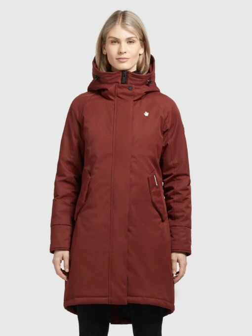 Khujo Parkas Tussenparka Dames Roestrood -Kledingwinkel 604f93c575c71274e165474edc64ad85 scaled