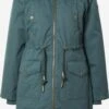 Ragwear Parkas Tussenparka CRESCEND Dames Smaragd -Kledingwinkel 60a123df145d222d156cf9a0f0d0d32b