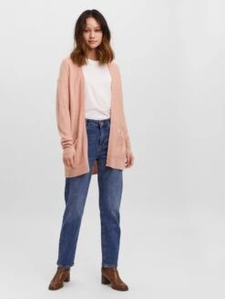 Vero Moda Vesten Gebreid Vest Bobbie Dames Rosa -Kledingwinkel 633ccabdf13ecd1a8342988ecd9ba222