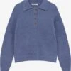 PULL & BEAR Basic Truien Trui Dames Violetblauw -Kledingwinkel 64c199b152df8deaa677e3f9f05523cf