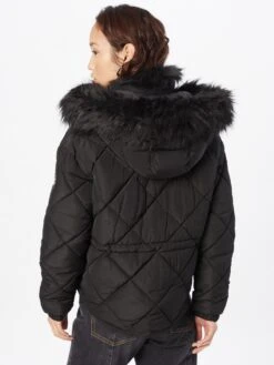 RIVER ISLAND Winterjassen Winterjas Dames Zwart -Kledingwinkel 64e0d5bab69e47e336cc49eb67c2ee75