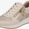 Remonte Fashion Sneakers Sneakers Laag Dames Beige / Lichtbeige -Kledingwinkel 65b9854fa4af28ca59b2923af3495f53