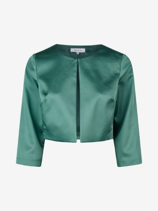 KLEO Boleros Bolero Dames Groen -Kledingwinkel 66fc1768f4118739ca5828c497dab5fe scaled