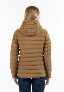 Winterjassen Winterjas Dames Bruin -Kledingwinkel 6a9a3ed5cf8781f463340045878e9785