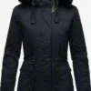 Navahoo Parkas Winterparka Dames Navy -Kledingwinkel 6a9d89a3d5ca3d200e387d752167028d