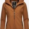 Ragwear Outdoor Jassen Functionele Jas Dizzie Dames Karamel -Kledingwinkel 6b566625b690e9b94945bfb931fec438