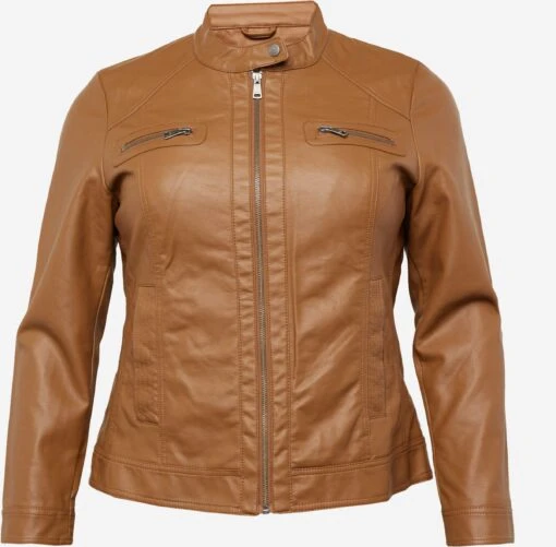 Leren Jassen Tussenjas BANDIT Dames Cognac -Kledingwinkel 6d02bacbd09a1d0b3009ca42dd1ad845