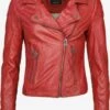 Maze Leren Jassen Tussenjas Ibiza Dames Rood -Kledingwinkel 6d1998e1a38cf9359f9481ecde364dd2