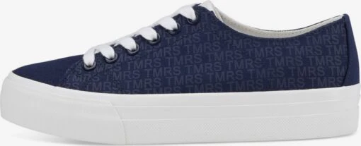 Tamaris Skate Sneakers Sneakers Laag Dames Navy -Kledingwinkel 6da18441b470ed07a6f898e61e546dff