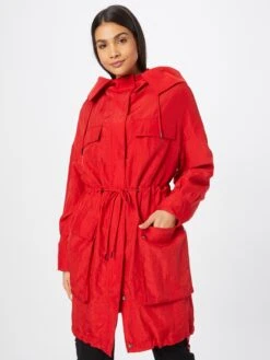 United Colors Of Benetton Parkas Tussenparka Dames Rood -Kledingwinkel 6dbdd37f9a1306f8ce34b86299713b75