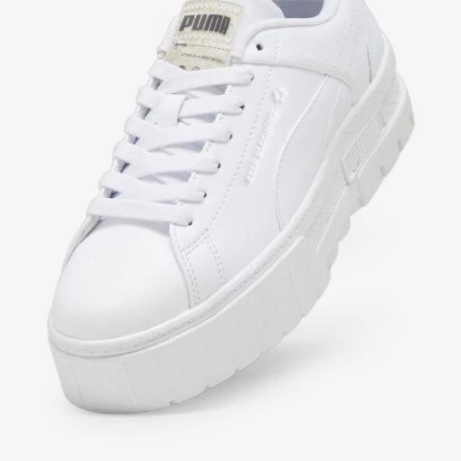 Puma Casual Sneakers Sneakers Laag Mayze Be A Poem Dames Wit -Kledingwinkel 6debbd38cd92891117091cd6797f8245