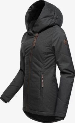 Ragwear Winterjassen Winterjas Gordon Dames Zwart -Kledingwinkel 715a96962bad2405b5211d6aa9141580