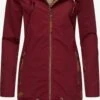 Ragwear Outdoor Jassen Functionele Jas Zuzka Dames Kersrood -Kledingwinkel 71ea42a5b4fea8ffffa92120b5ba593d