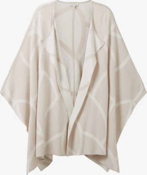 Tom Tailor Ponchos & Kimonos Cape Dames Lichtgrijs -Kledingwinkel 727e021e255394e82e5ff6d00acdbb3d scaled