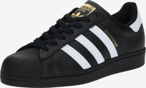 Adidas Originals Casual Sneakers Sneakers Laag SUPERSTAR Dames Zwart -Kledingwinkel 7366347552aa65dd97fc042113eb5505