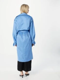 Trenchcoats Tussenmantel Dames Blauw -Kledingwinkel 743fff186a1d2adaf71239e8b940144f