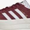 Adidas Originals Fashion Sneakers Sneakers Laag GAZELLE BOLD Dames Donkerrood -Kledingwinkel 749174970dc41bb2b51b8e42e38f36f0