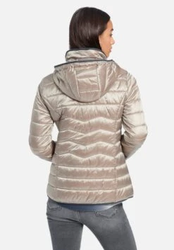 Tussenjassen Tussenjas Wärmende Steppjacke Dames Beige -Kledingwinkel 749ce406deecddcf280c7e00236b42c7