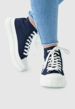 Hoge Sneakers Sneakers Hoog CALIFORNIA Dames Donkerblauw -Kledingwinkel 756fcdbfe6a82c9510838f6ddc64d19a