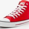 Hoge Sneakers Sneakers Hoog Dames Rood -Kledingwinkel 7596e4975e9b3136a4fa989b8e0d74e8