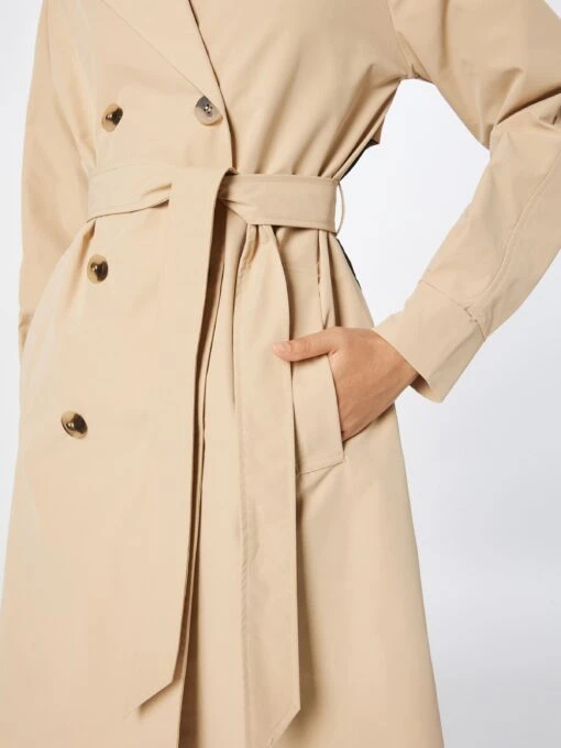 Vila Trenchcoats Tussenmantel Dames Beige -Kledingwinkel 75d668aab8a47af39f8209927d3bf76b scaled