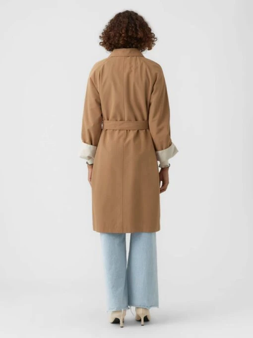 Vero Moda Trenchcoats Tussenmantel Tessa Sofia Dames Bruin -Kledingwinkel 76a6f487353d57c6681731cd4457079f scaled