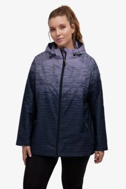 Ulla Popken Outdoor Jassen Functionele Jas Dames Pruim / Sering -Kledingwinkel 778929819eb231121a1af3dc17e3f2a3