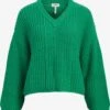 Object Basic Truien Trui JAIMY Dames Grasgroen -Kledingwinkel 77d2edd3742c0554ab1830d960317795